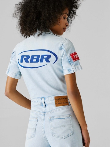 Red Bull Racing x Pepe Jeans Jumpsuit 'Red Bull Racing x Pepe Jeans' in Blue