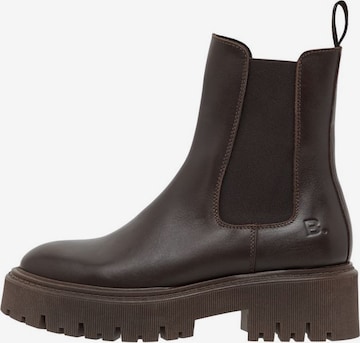 Bianco Chelsea Boots 'GARBI' in Brown: front