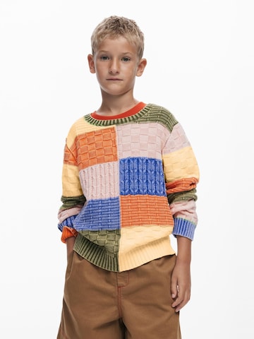 Desigual Svetr – mix barev: přední strana