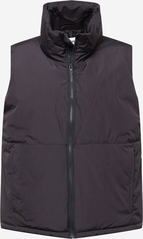 Gilet di WEEKDAY in nero: frontale
