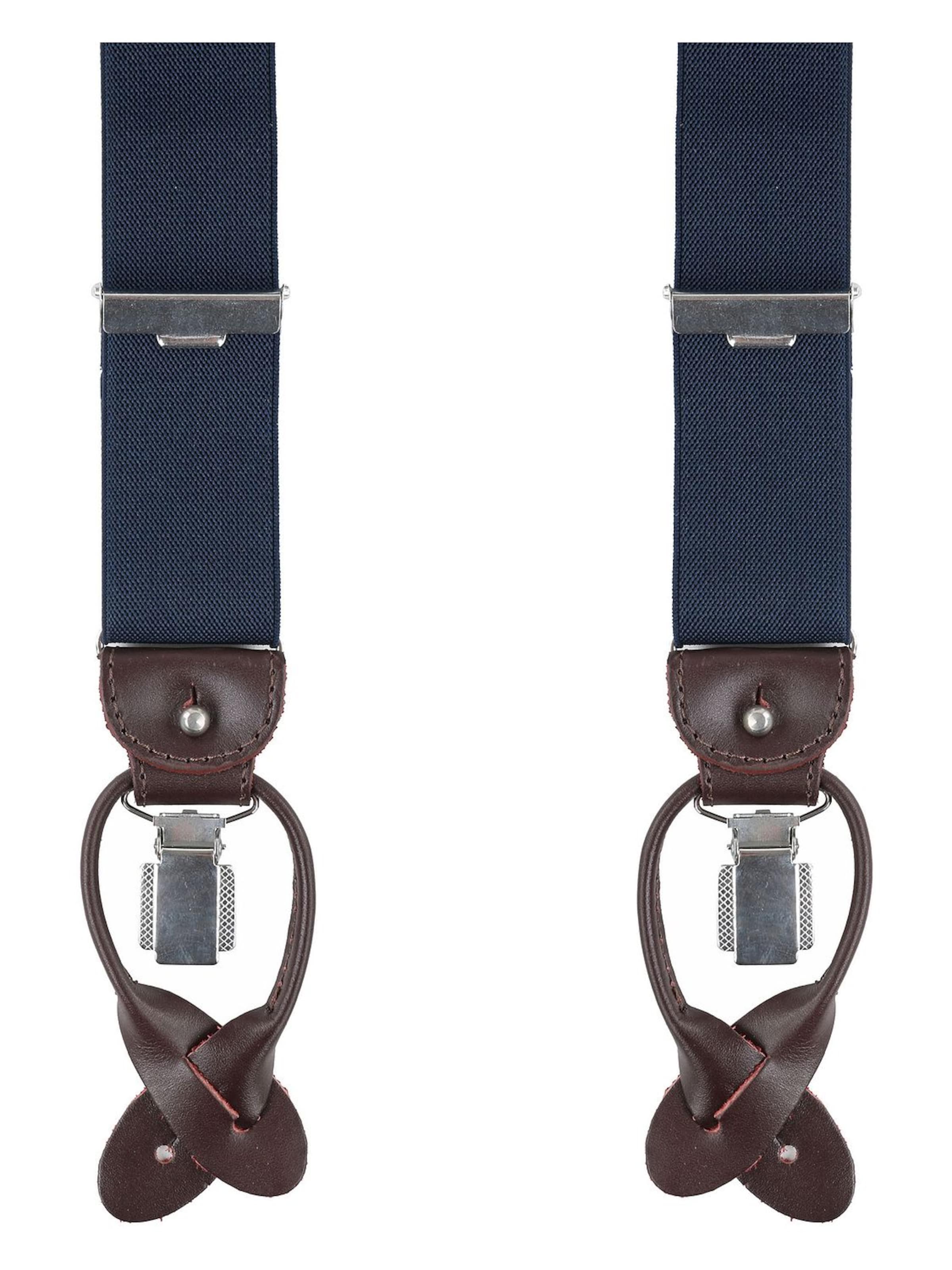 Profuomo Bretels in Blauw
