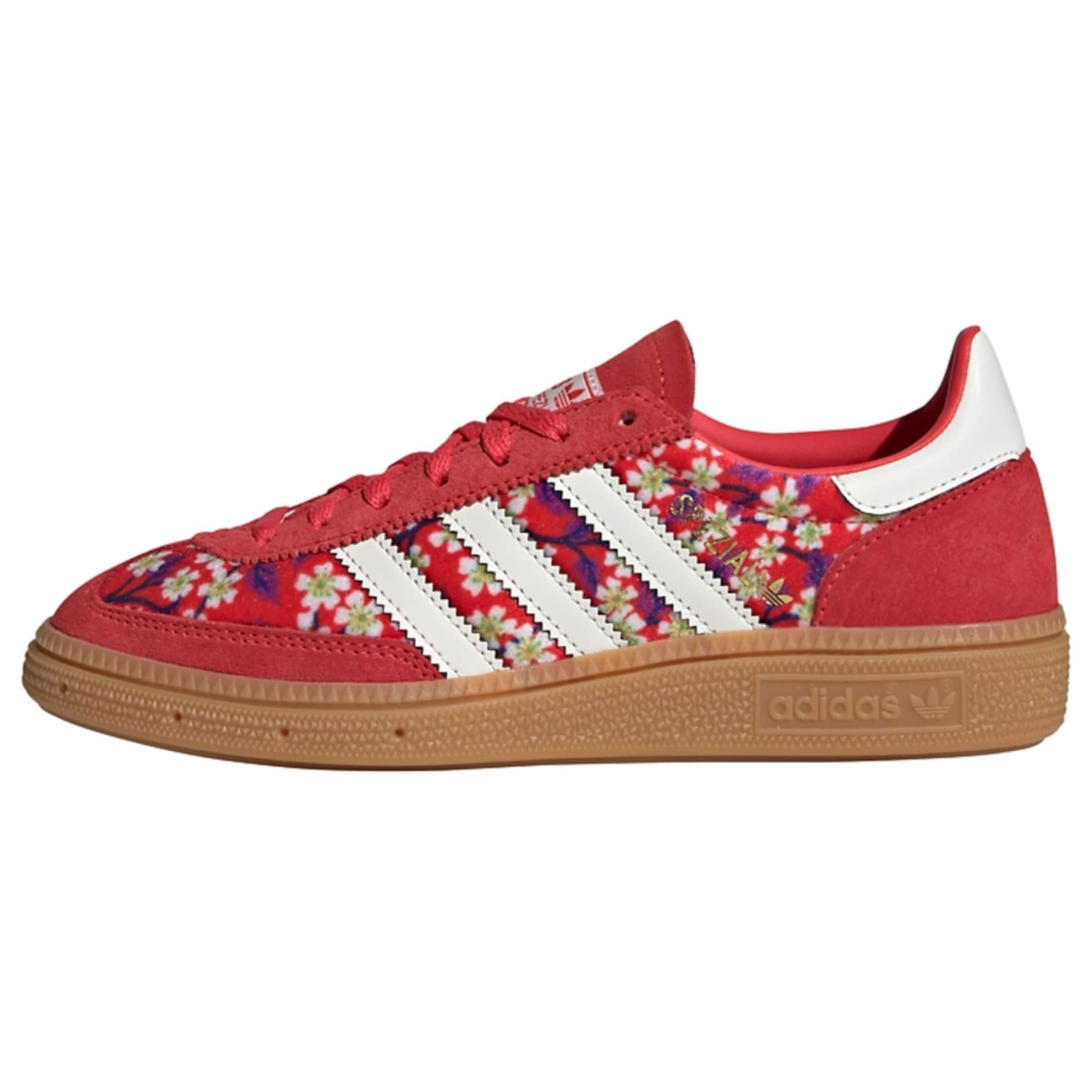 ADIDAS ORIGINALS Кроссовки 'Handball Spezial x Liberty London' в Красный: спереди