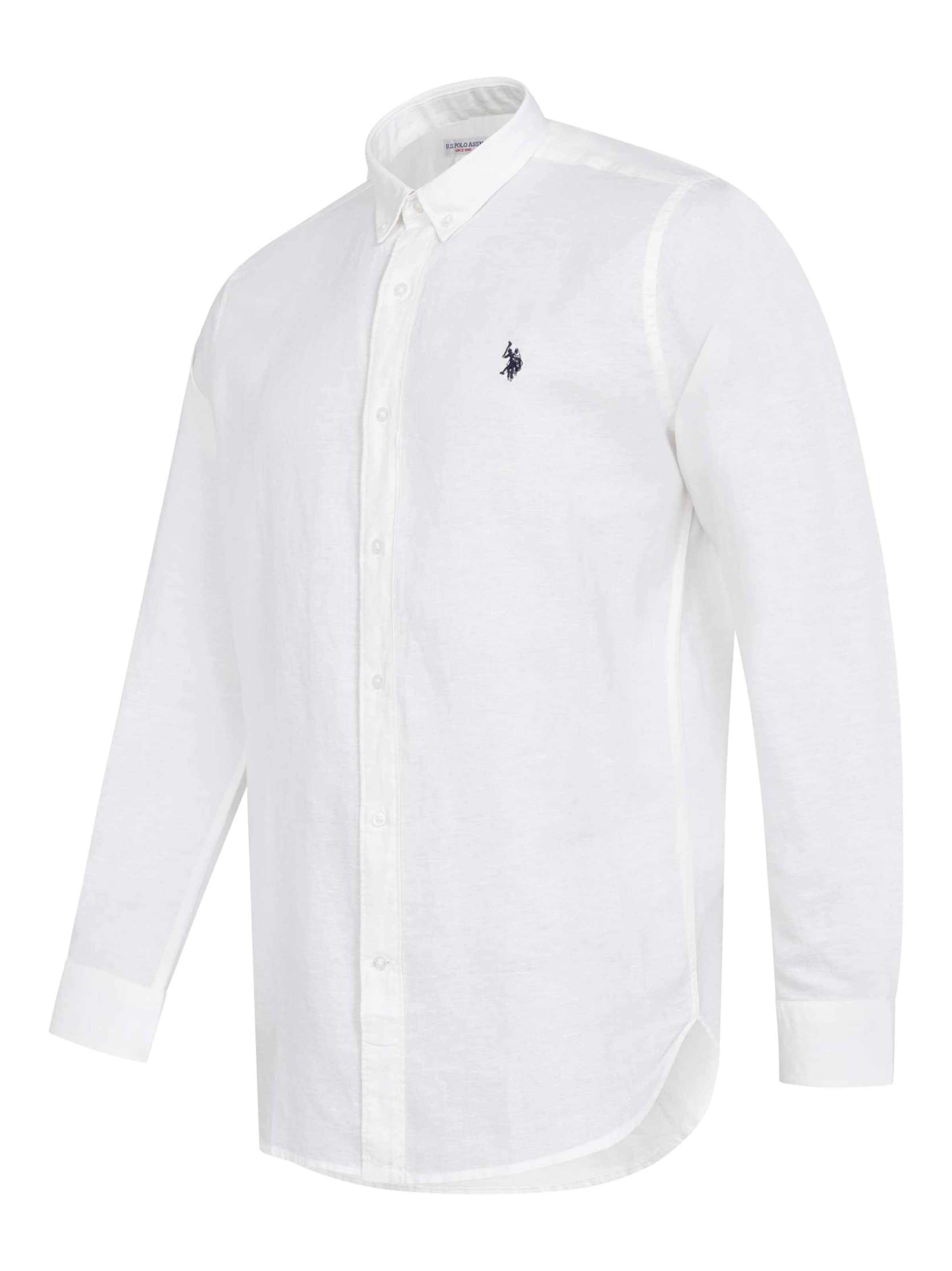 U.S. POLO ASSN. Regular fit Button Up Shirt in White