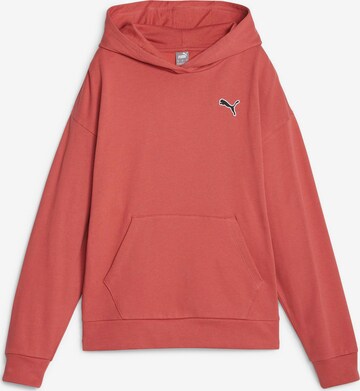 PUMA - Sudadera en rojo: frente