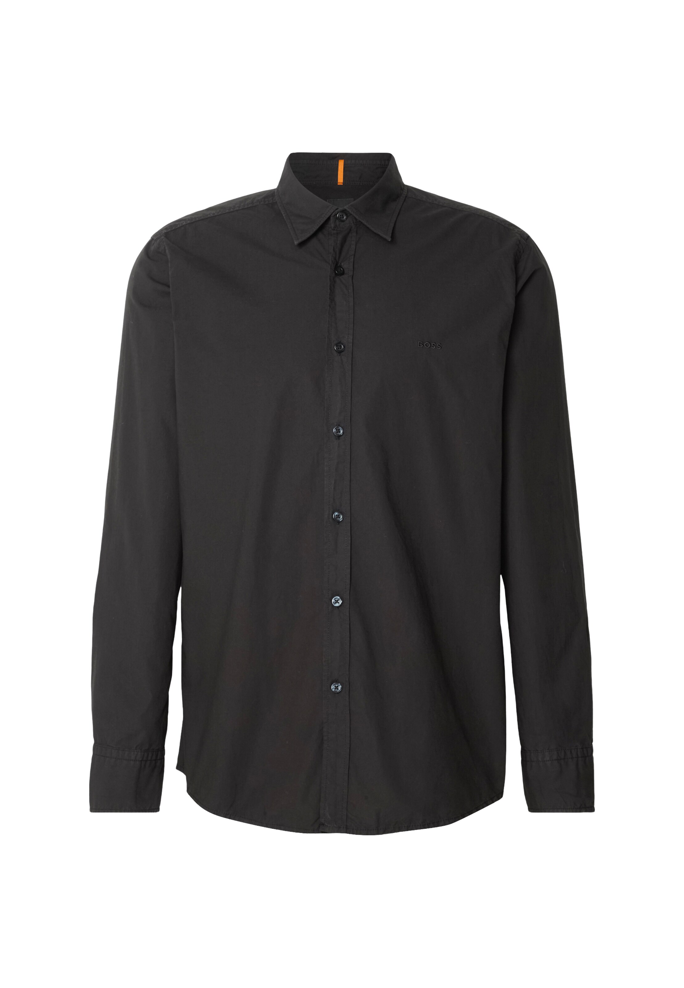 Chemise 'Relegant_6' BOSS en noir : devant