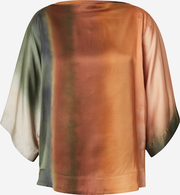 Camicia da donna di Summum in marrone: frontale