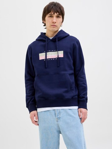 JACK & JONES Sweatshirt i blå: forside