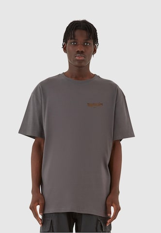 T-Shirt 'Sacred Aura x' MJ Gonzales en gris : devant
