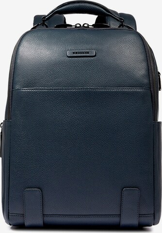 Piquadro Rucksack in Blau: Vorderseite