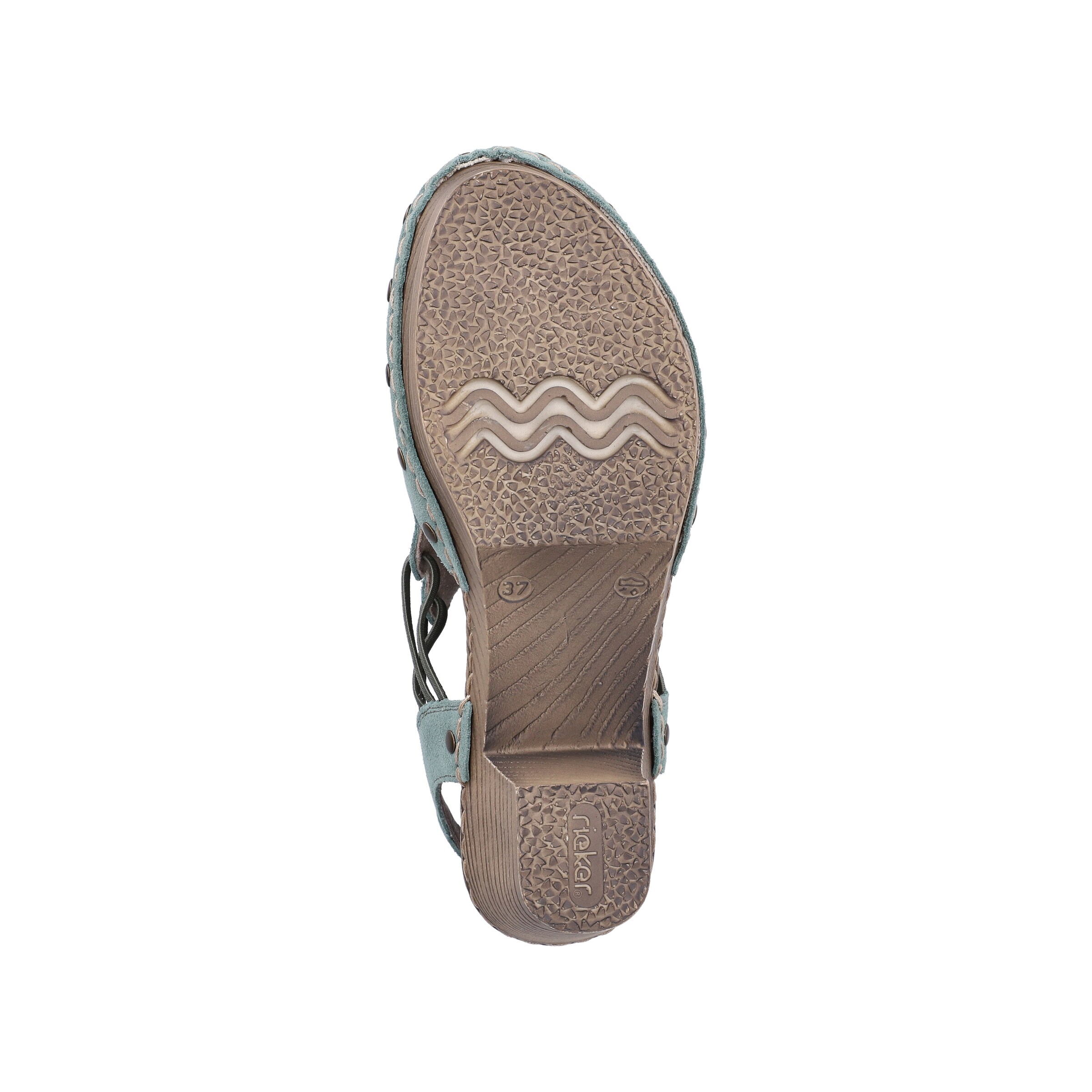 Rieker Slingpumps in Grün