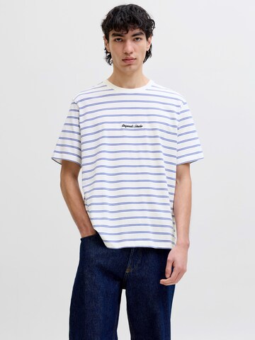 JACK & JONES Shirt 'JORNorrebro' in Wit: voorkant