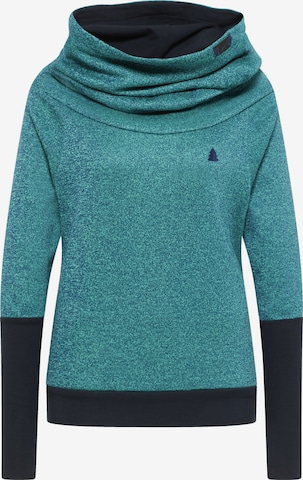 Pinetime Clothing Sweatshirt in Groen: voorkant