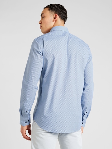 BOSS Black Regular fit Button Up Shirt 'JOE' in Blue
