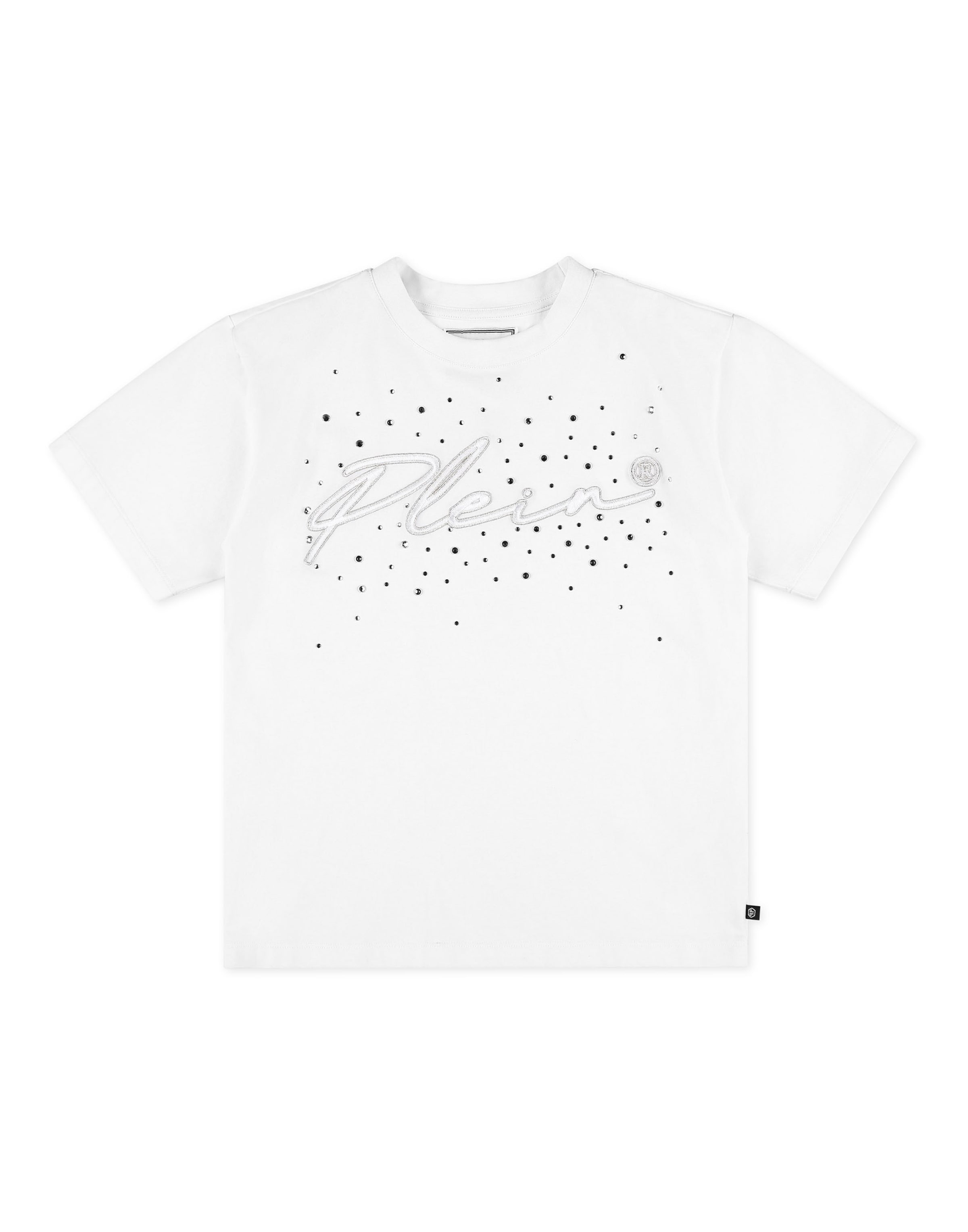 Philipp Plein - Camiseta en blanco: frente