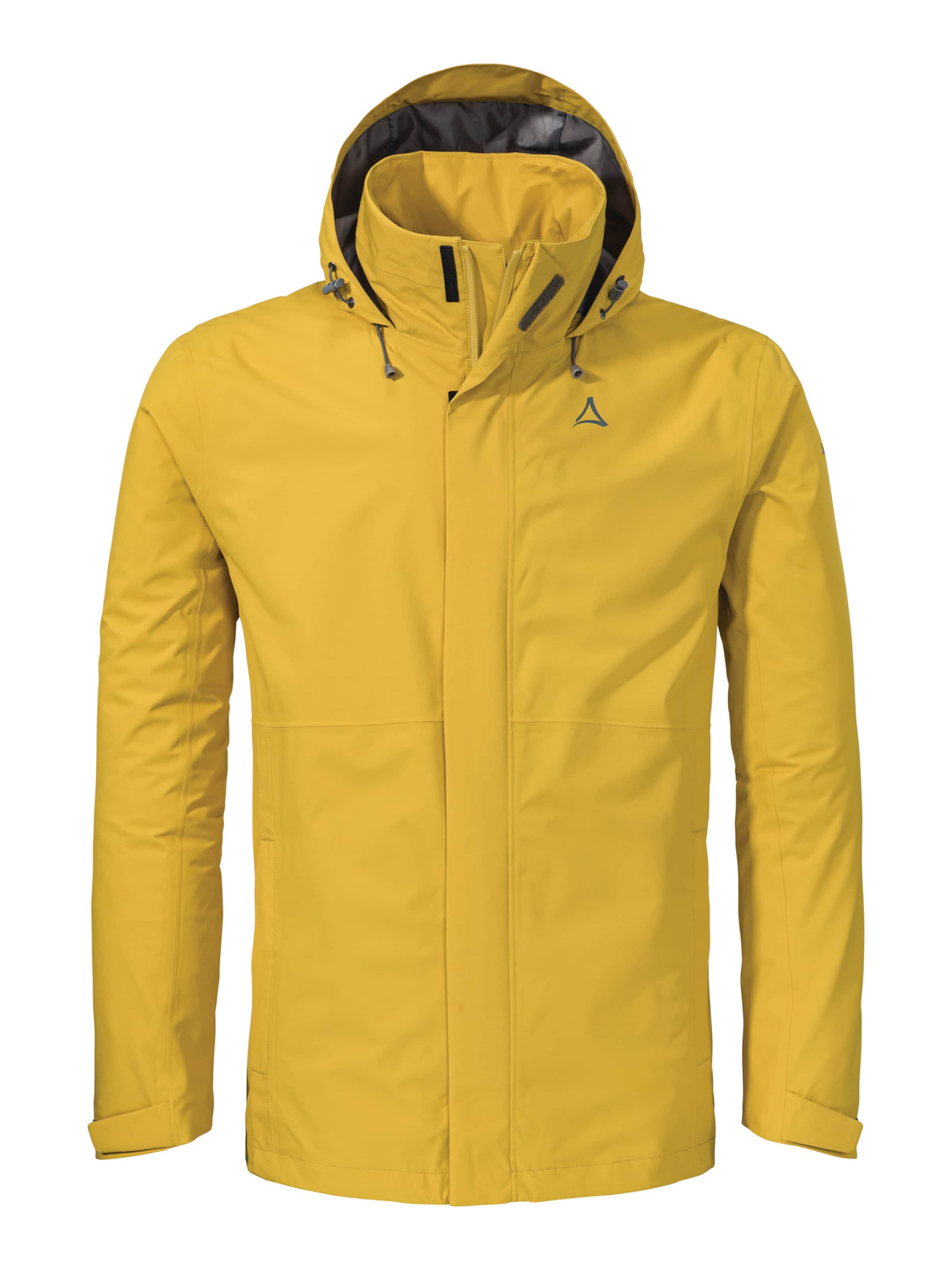 Schöffel Veste outdoor 'Gmund' en jaune, Vue avec produit