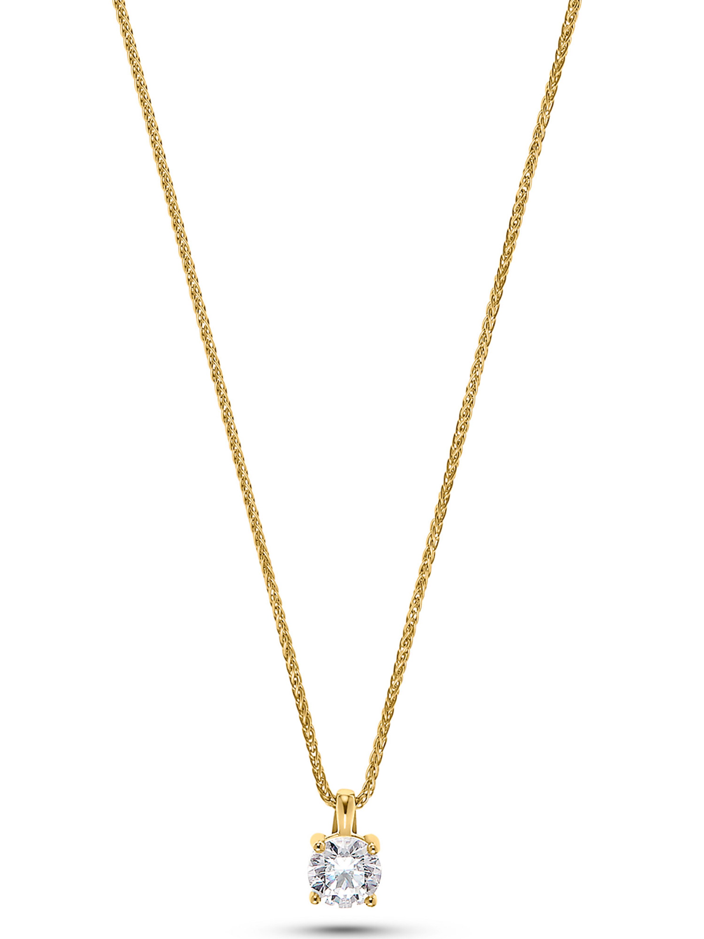 CHRIST Necklace in Gold: front