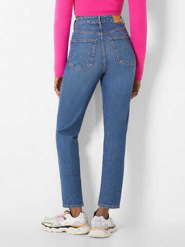 Bershka Regular Jeans in Blau