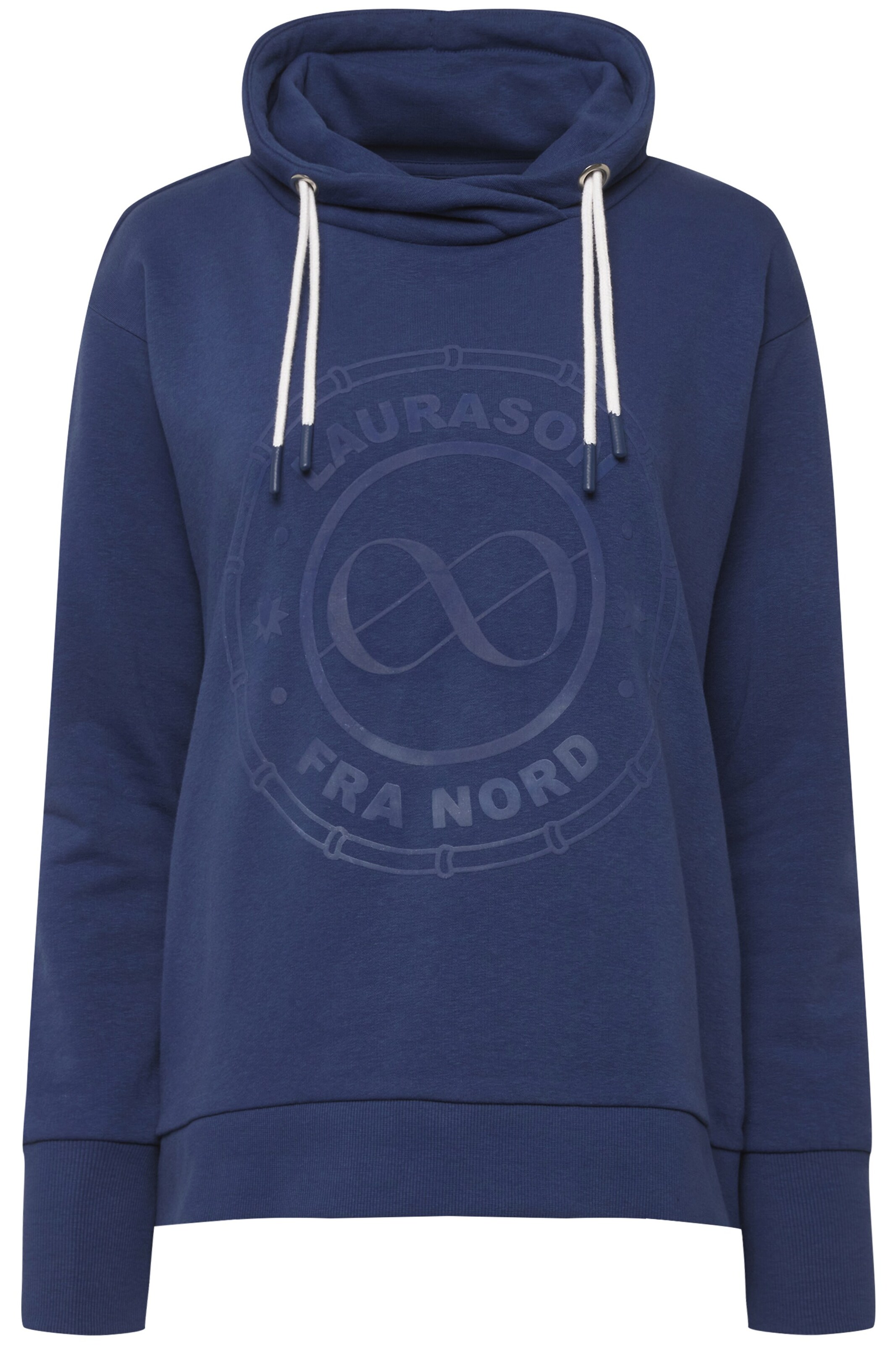 LAURASØN Sweatshirt in Blau: Vorderseite