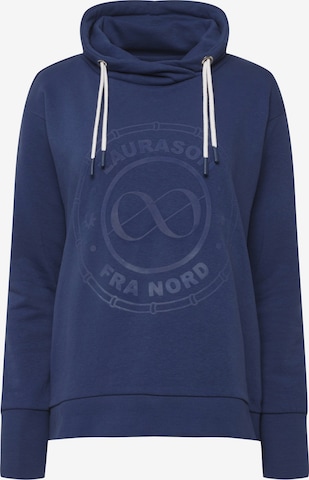 LAURASØN Sweatshirt in Blue: front