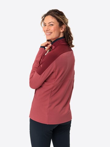 VAUDE Functionele fleece jas 'Elope' in Rood