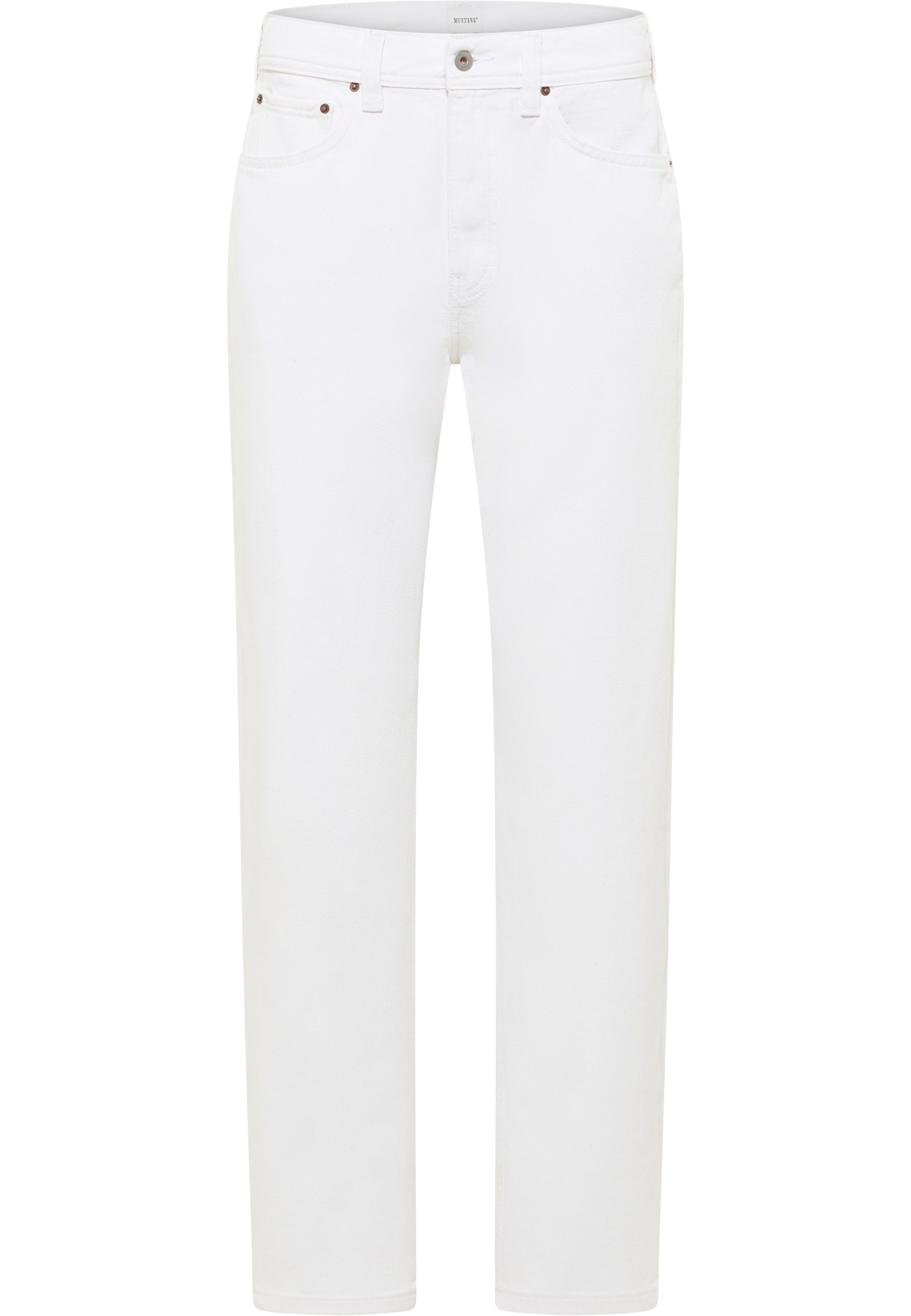 MUSTANG Loosefit Jeans in Weiß: Vorderseite