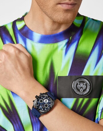 Plein Sport - Reloj analógico 'Wildcat Chrono' en azul