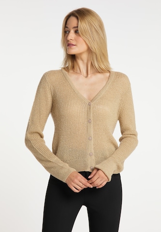 usha BLACK LABEL Strickjacke in Beige: predná strana