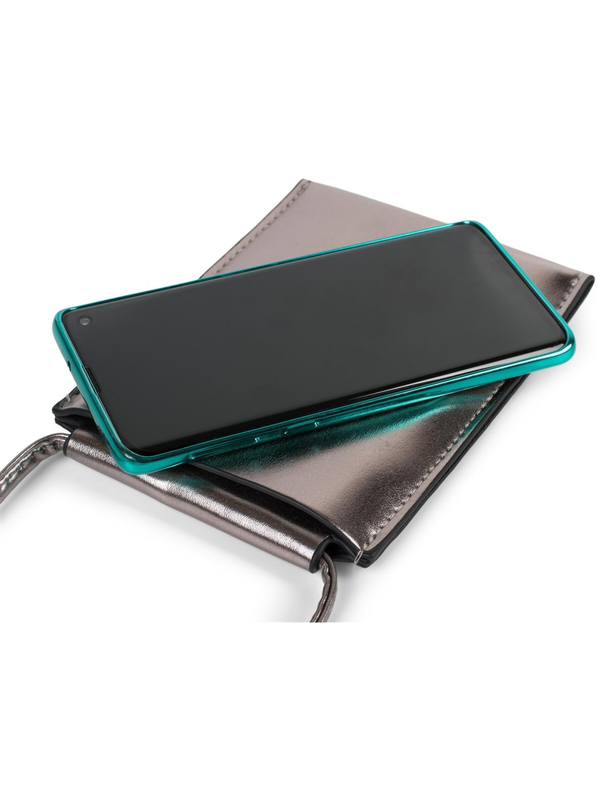 styleBREAKER Umhängetasche in Silber