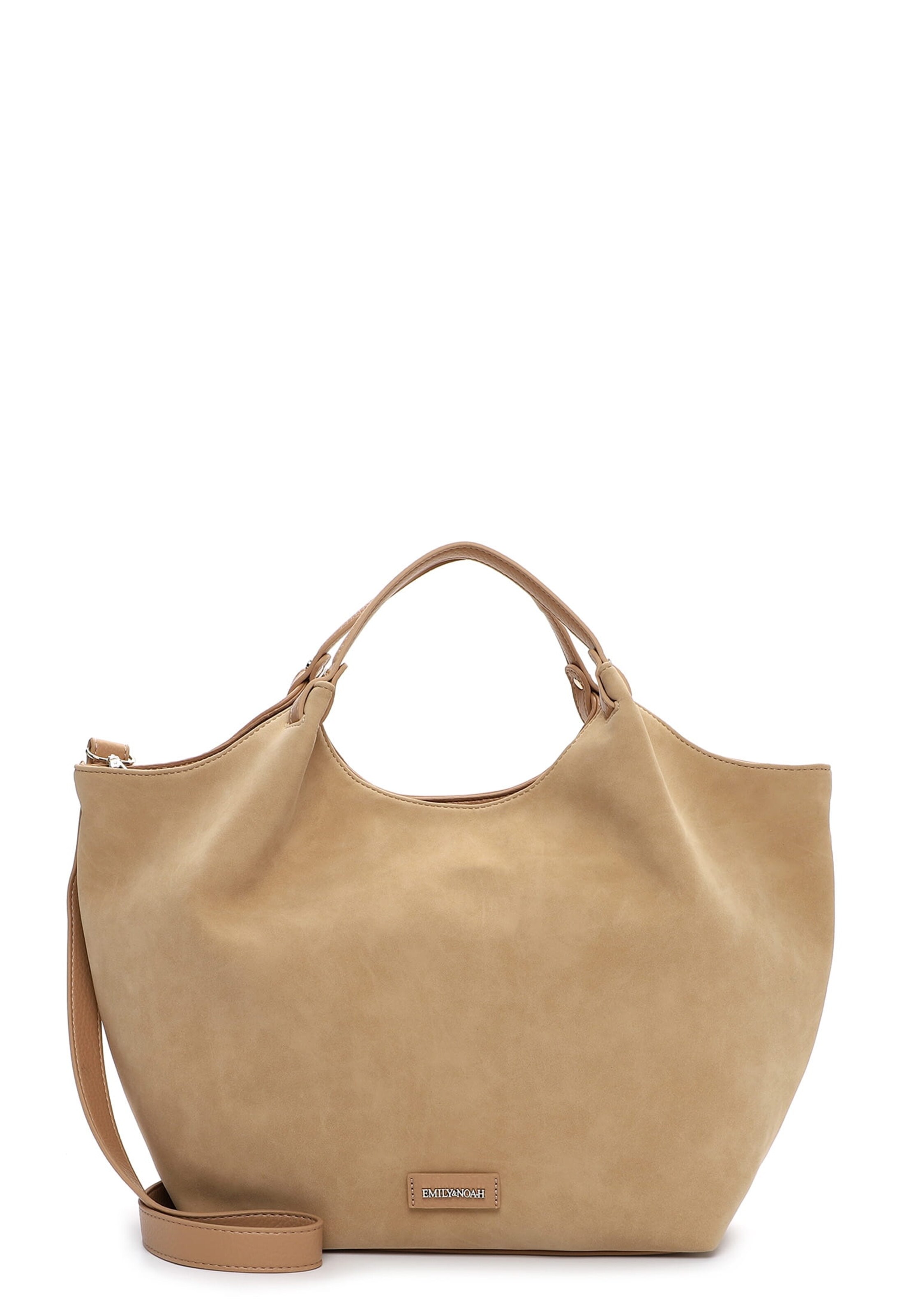 Emily & Noah Shopper 'Jeanna' in Beige: Vorderseite