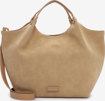 Emily & Noah Shopper 'Jeanna' in Beige: Vorderseite
