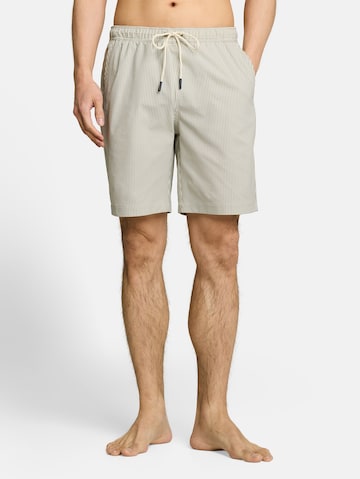 Shorts de bain TOM TAILOR en vert : devant