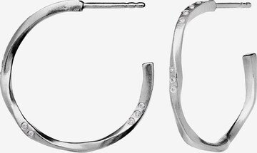 Boucles d'oreilles 'Echo Medium' Maanesten en argent