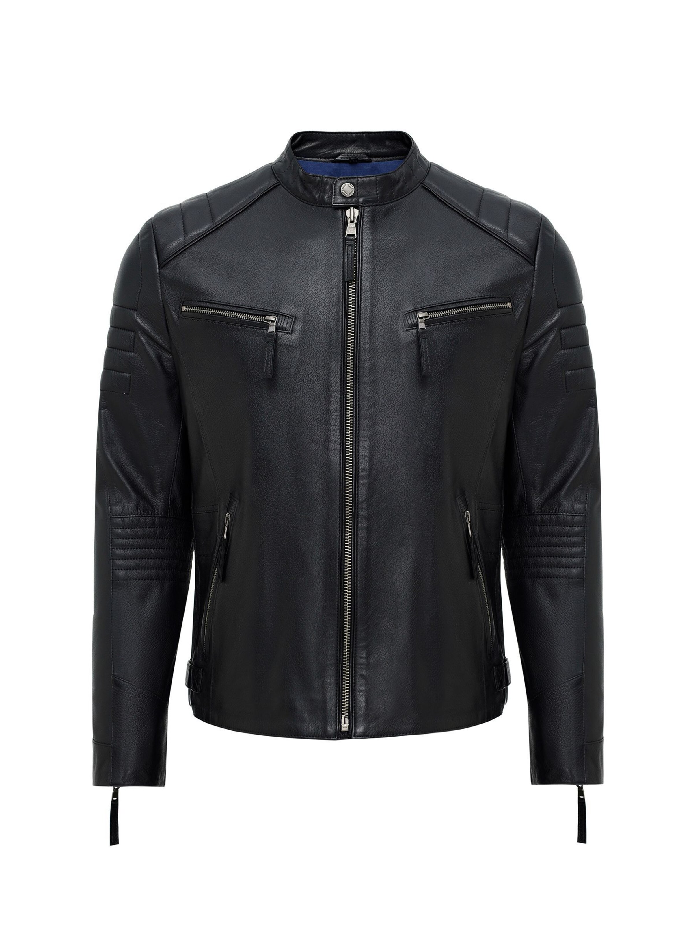 Giacca di mezza stagione di Derimod in nero: frontale