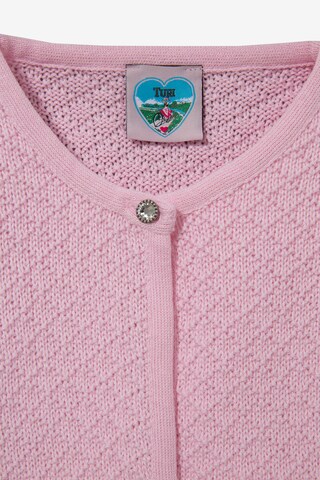 TURI LANDHAUS Knit Cardigan in Pink