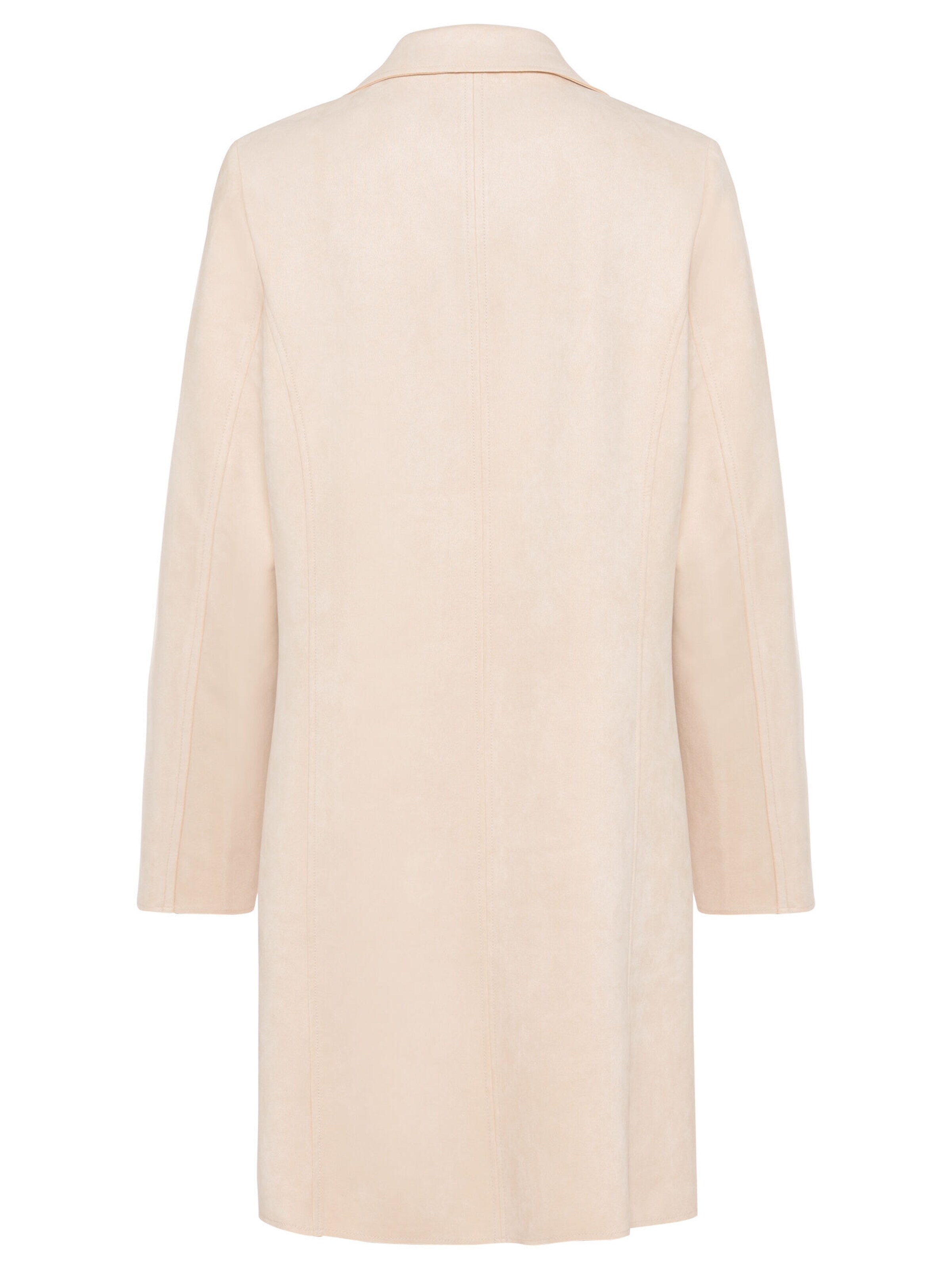 Olsen Mantel mit Reverskragen in Beige