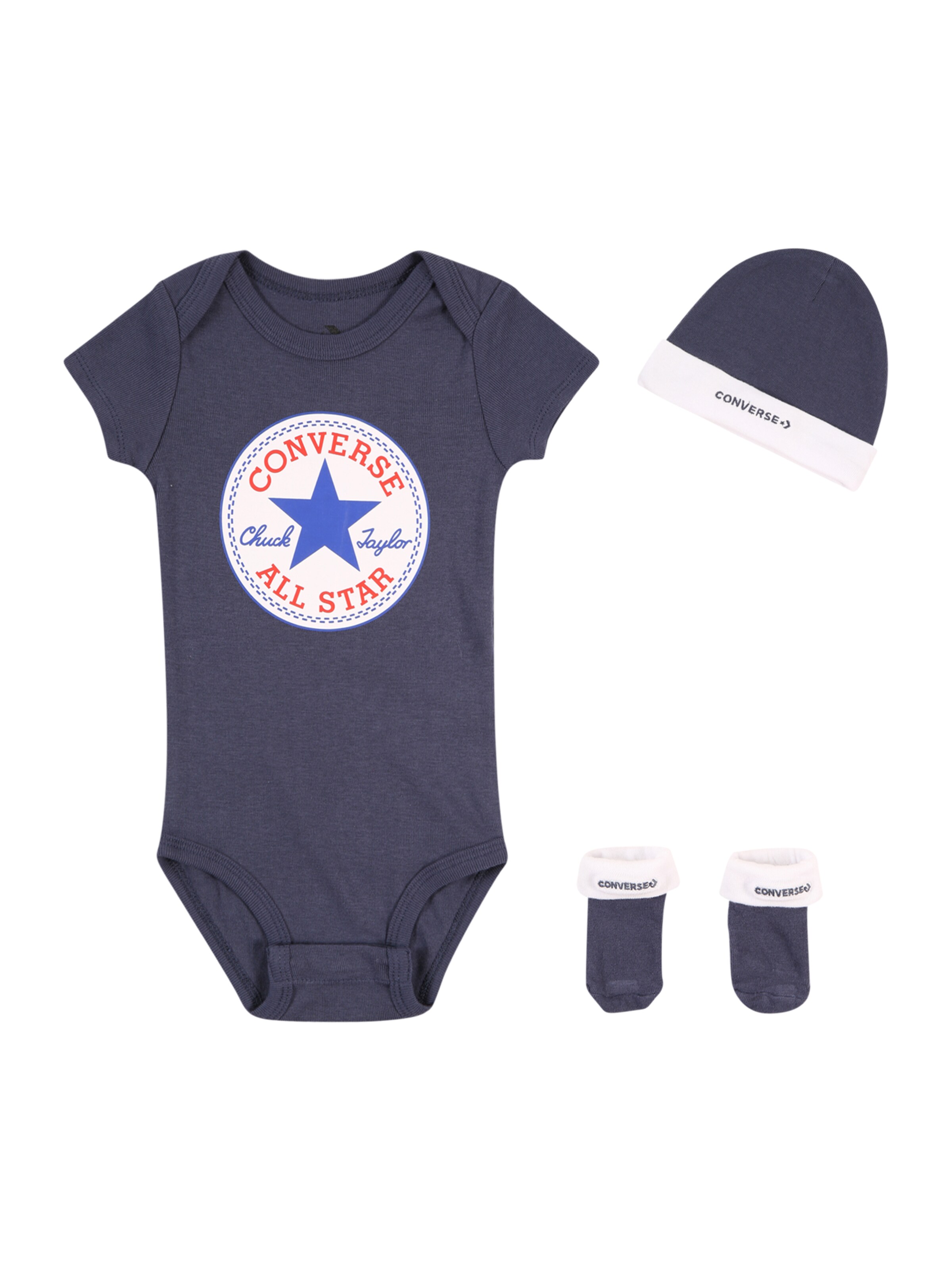 CONVERSE Set i blå: framsida