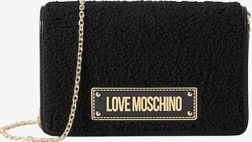 Love MoschinoTorba preko ramena - crna boja: prednji dio