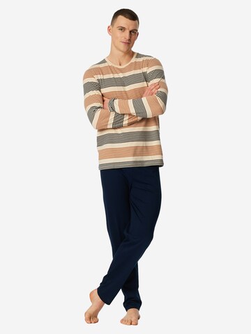 SCHIESSER Pyjama lang 'Casual Nightwear' in Gemengde kleuren