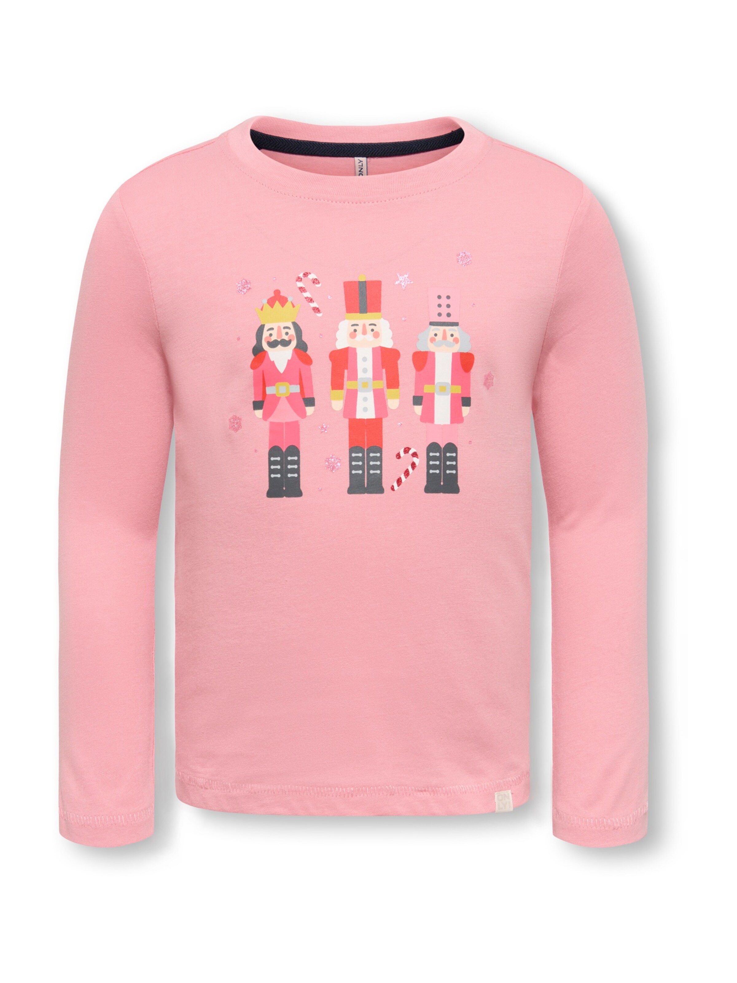 Only Mini Tričko 'KMGCANDYCANE' - Ružová: predná strana