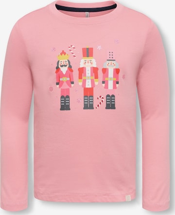 Only Mini Tričko 'KMGCANDYCANE' - Ružová: predná strana