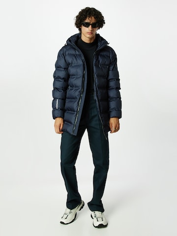 INDICODE JEANS Regular fit Winter jacket 'Banu' in Blue