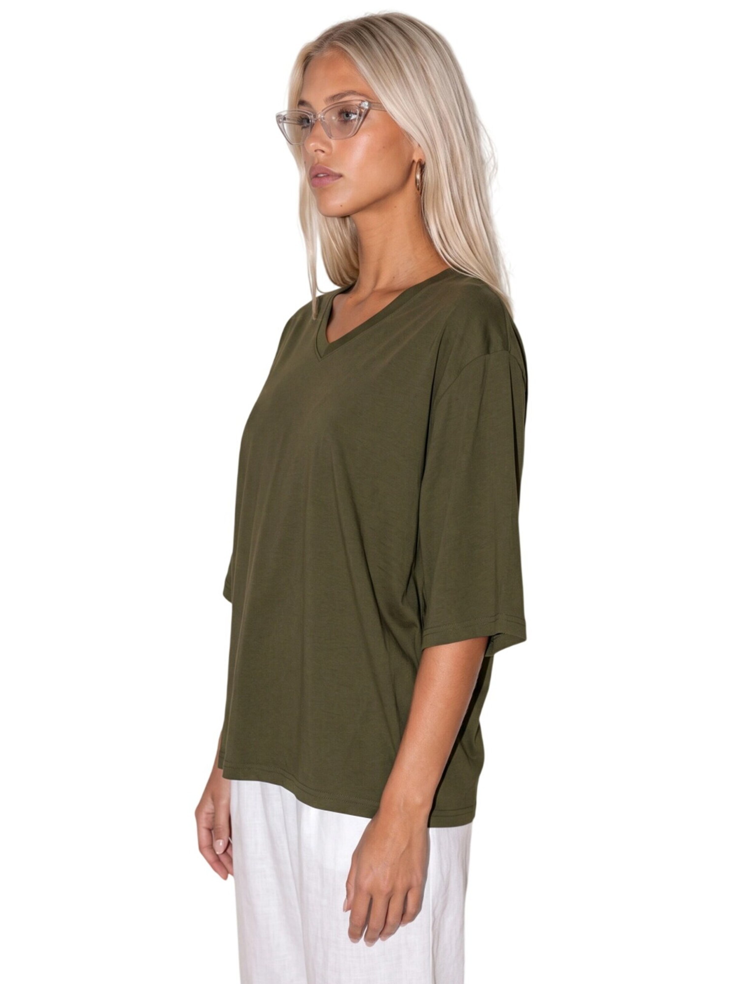 No Matter What Shirt in Groen