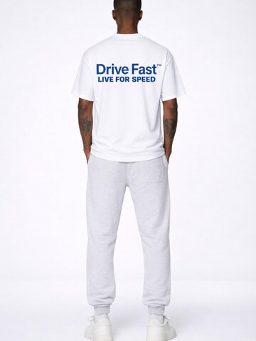 DriveFastDieYoung Shirt 'Speed' in White