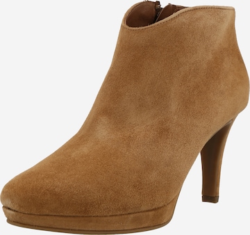 Paul Green Booties in Brown: front