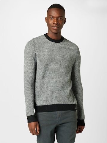 Pull-over BURTON MENSWEAR LONDON en gris : devant