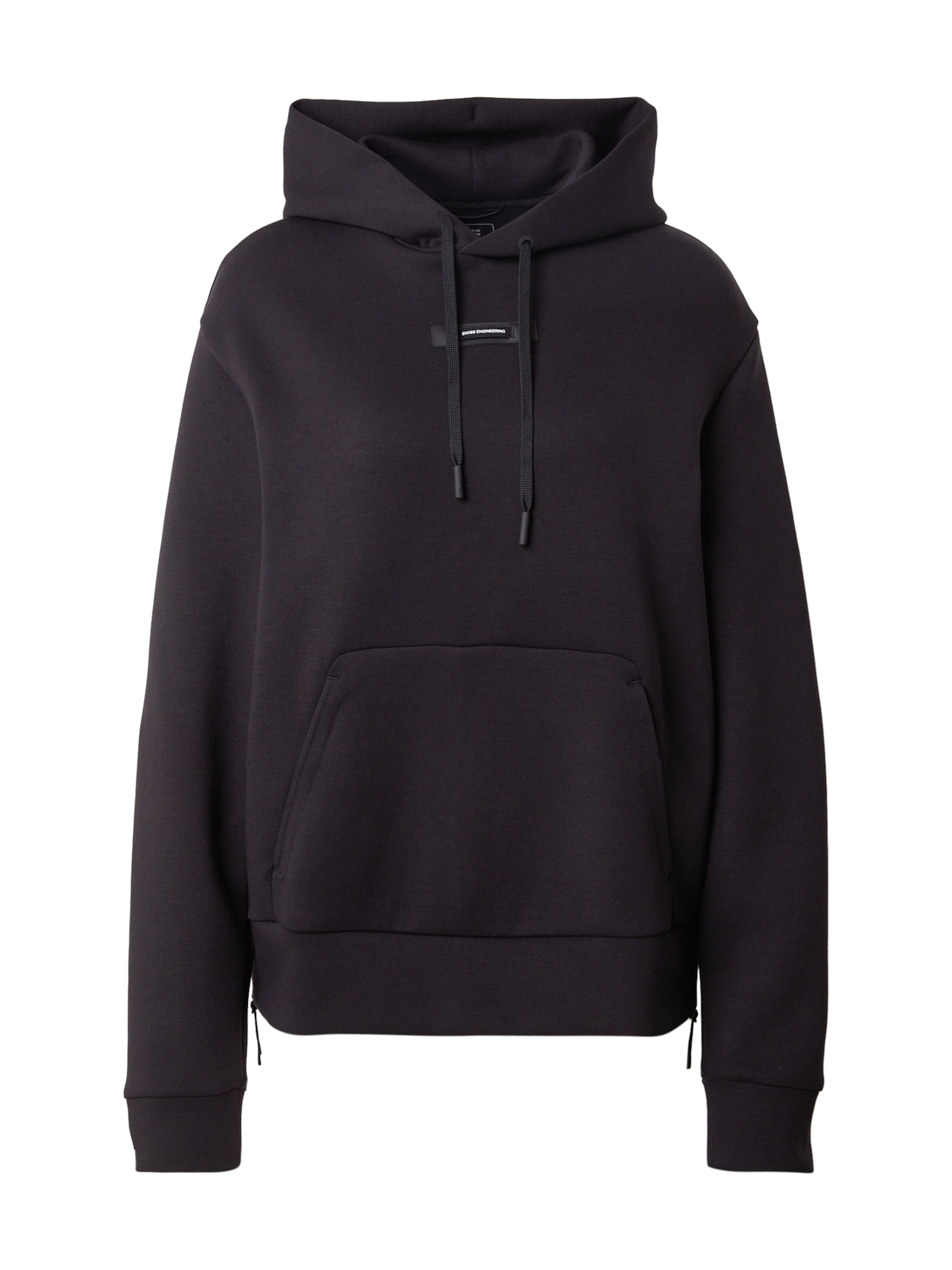 Felpa 'Focus Tech' di On in nero: frontale