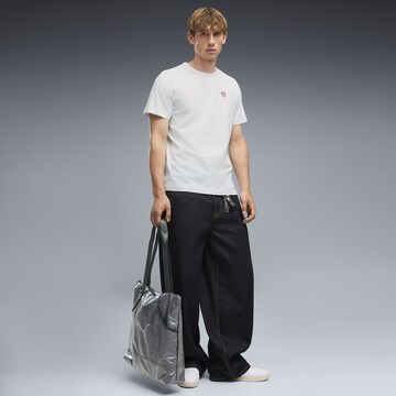 T-Shirt 'Essentials Elevated' PUMA en blanc