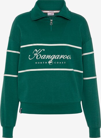 KangaROOS Sweatshirt in Green: front