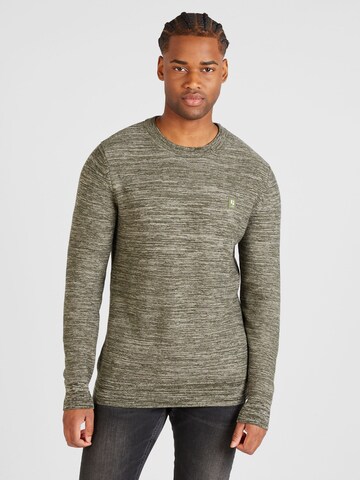 GARCIA Sweater in Green: front