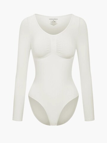 cfab by creamy fabrics Shapingbody 'Sculpting Shapewear Longsleeve mit Slip' in Grijs